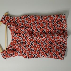 CAbi | Flipside Reversible Ruffle Tank Top | Small